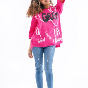Great LA Oversized T-Shirt – Pink