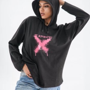 Rebel X Long Sleeve Shirt – Black (Street Graffiti Print)