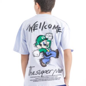 Welcome Set – Blue (Positive Vibes Tee & Pants)